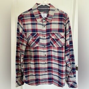 Men’s plaid button down